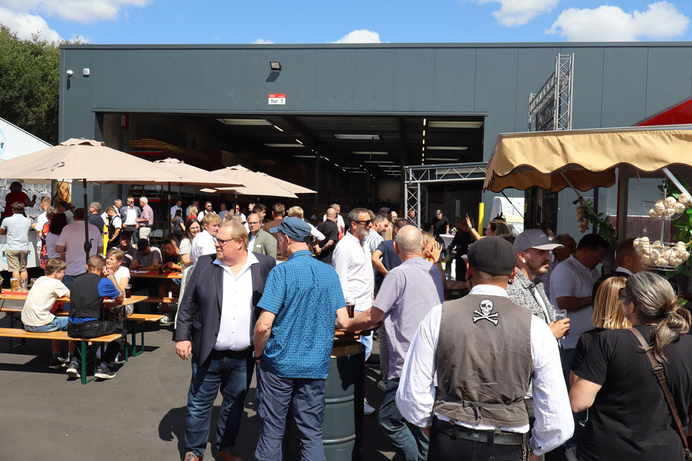 Viele Gäste kamen zum Sommerfest.